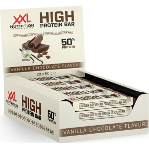 XXL Nutrition - High Protein Bar 2.0 - Vanilla Chocolate - 20 pack