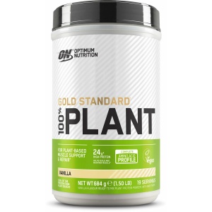 Optimum Nutrition Gold Standard 100% Plant-based Protein - Vanilla - Vegan Protein - Plantaardig Proteine Poeder - Eiwitshake - 684 gram (19 servings)