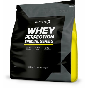 Body & Fit Whey Perfection Special Series - Proteine Poeder / Whey Protein - Eiwitshake - 2268 gram (81 shakes) - Banaan