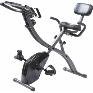 Mediashop Slim Cycle 2-in-1 home trainer - fitnessapparaat - fiets - 8 weerstandsniveaus - train armen en benen